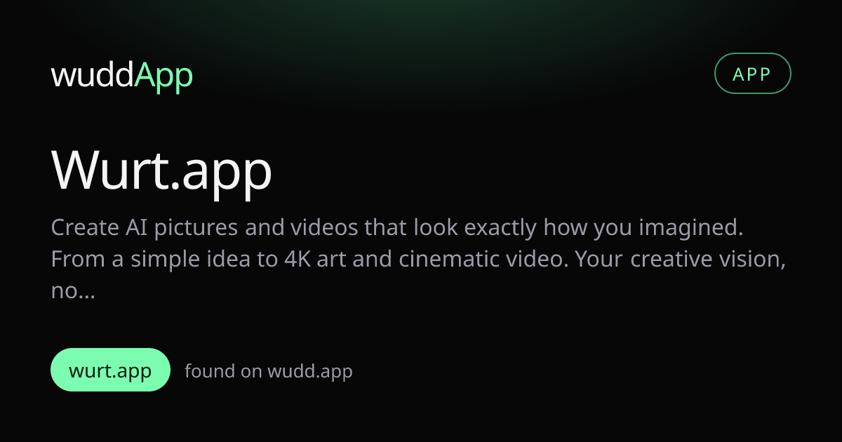 Share card for Wurt.app